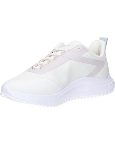 Sneaker für Damen CALVIN KLEIN YW0YW01442 EVA RUNNER LOW 0K9 BRIGHT WHITE-LILAC ASH