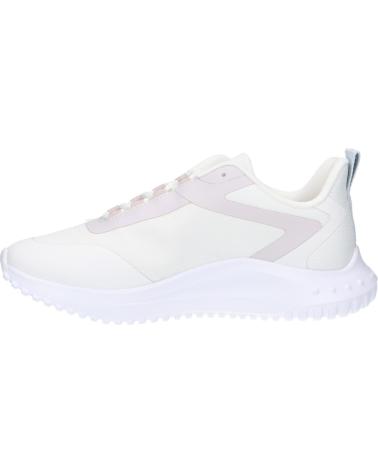 Sneaker für Damen CALVIN KLEIN YW0YW01442 EVA RUNNER LOW 0K9 BRIGHT WHITE-LILAC ASH
