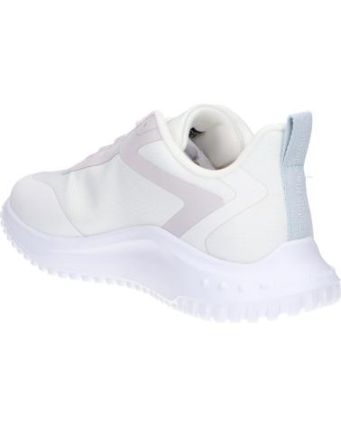 Sneaker für Damen CALVIN KLEIN YW0YW01442 EVA RUNNER LOW 0K9 BRIGHT WHITE-LILAC ASH