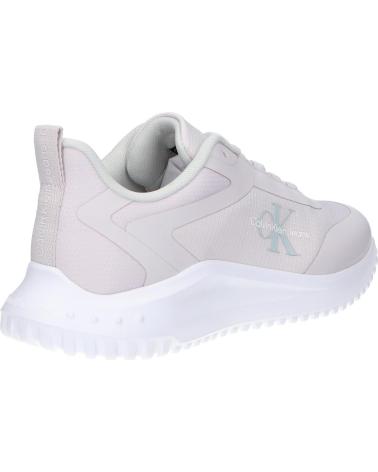 Sportif pour Femme CALVIN KLEIN YW0YW01442 EVA RUNNER LOW 0KB LILAC ASH-BRIGHT WHITE