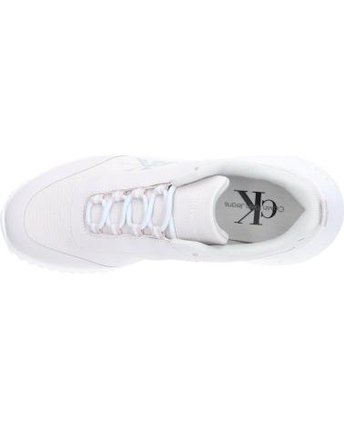 Sportif pour Femme CALVIN KLEIN YW0YW01442 EVA RUNNER LOW 0KB LILAC ASH-BRIGHT WHITE