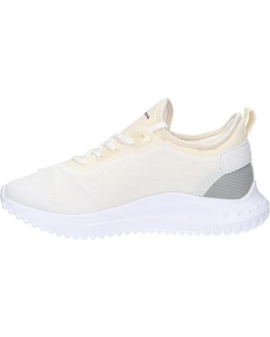   calvin klein YW0YW01572 EVA RUNNER 0F5 CREAMY WHITE-BRIGHT WHITE