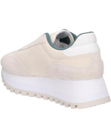 Esportes  de Mulher CALVIN KLEIN YW0YW01574 RUNNWE LACEUP 0GF CREAMY WHITE-EGGSHELL