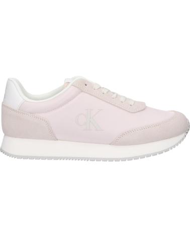 Sportivo per Donna CALVIN KLEIN YW0YW01615 RUNNER LACEUP 0KC LILAC ASH-EGGSHELL