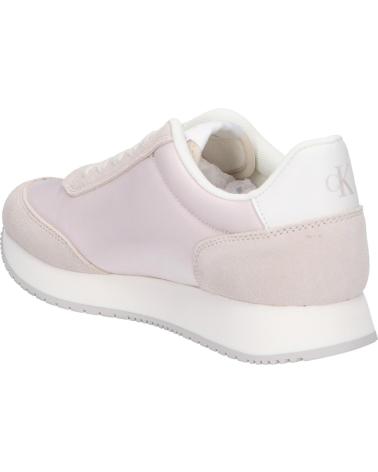 Sportivo per Donna CALVIN KLEIN YW0YW01615 RUNNER LACEUP 0KC LILAC ASH-EGGSHELL