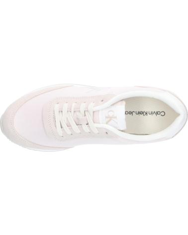 Sportivo per Donna CALVIN KLEIN YW0YW01615 RUNNER LACEUP 0KC LILAC ASH-EGGSHELL