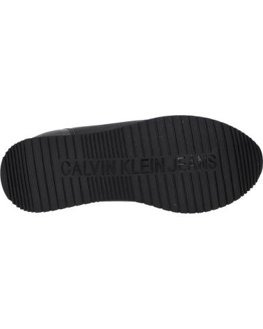 Esportes  de Mulher CALVIN KLEIN YW0YW01616 RUNNER SOCK 0GM BLACK-BRIGHT WHITE