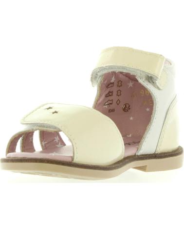 Sandalen für Mädchen KICKERS 469890-11 MOONSTAR 3 BLANC