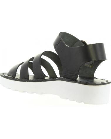 Woman Sandals KICKERS 470900-55 CLIPPER 81 NOIR-BLANC