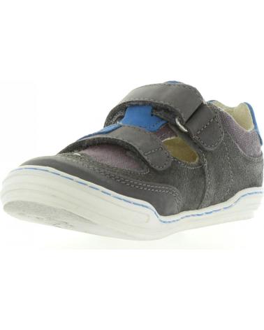 boy shoes KICKERS 414590-30 JYKROI 123 GRIS FONCE
