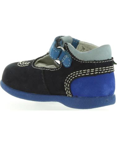 Schuhe für Mädchen und Junge KICKERS 413122-10 BABYFRESH 103 MARINE BLEU