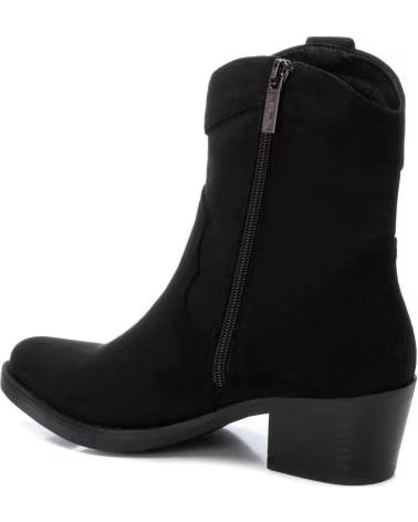 Botins-De-Mujer-REFRESH-BOTINS FEMININOS REFRESH 172030, ESTILO CASUAL EM PRETO-NEGRO
