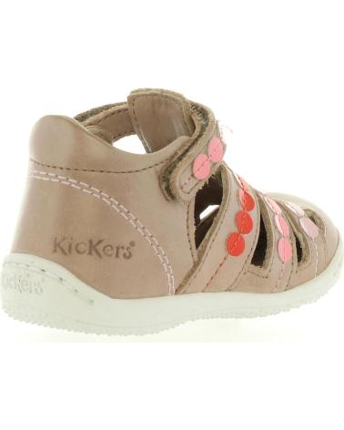 Sandalen für Mädchen KICKERS 469680-10 GIFT 113 BEIGE ROSE