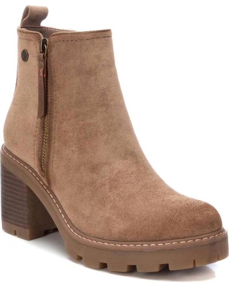 REFRESH Botin Tacon Mujer 172125 TAUPE