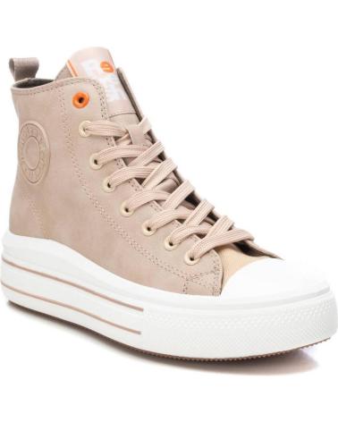 BASKETS PLATEFORME REFRESH 172284 BEIGE BEIGE