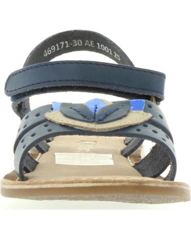 Sandalen für Mädchen KICKERS 469171-30 DIX 5 BLEU