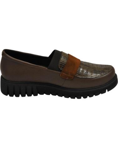 Mocasines de Mujer COMFORT CLASS 8188 MOCASIN PARA PLANTILLAS DE MUJER TABACO NAPA SEDA TABACO