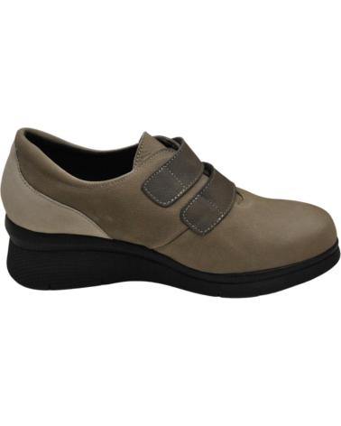 Chaussures pour Femme COMFORT CLASS 8086 ZAPATO VELCRO PARA PLANTILLAS DE MUJER T NOBUKAR TAUPE