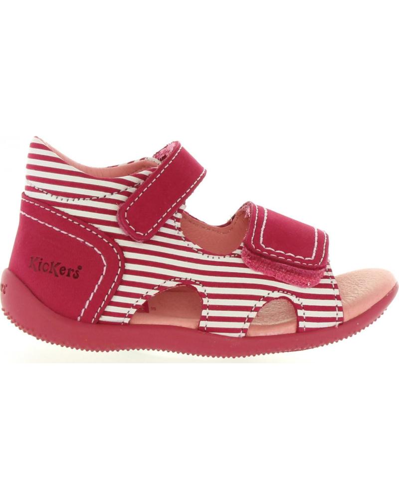 Sandalen für Mädchen und Junge KICKERS 469520 BI SEA 213 FUCHSIA BLANC