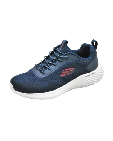 Scarpe sport per Uomo SKECHERS ZAPATILLAS BOUNDER PARA HOMBRE EN COLOR AZUL AZUL