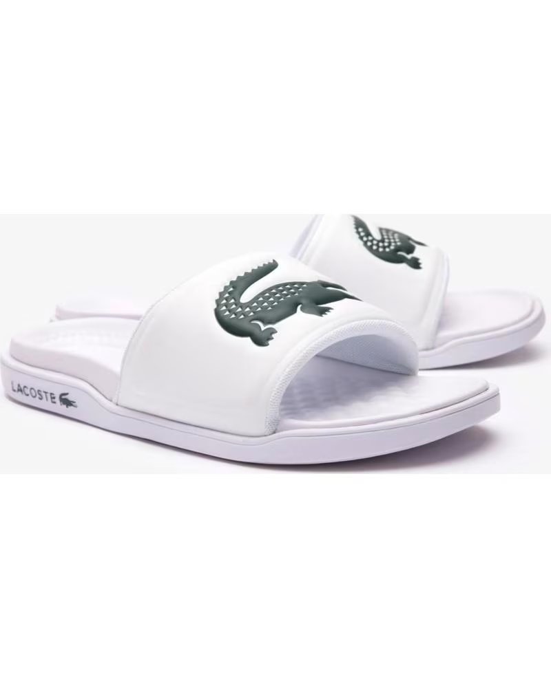 LACOSTE CHANCLAS SERVE DUAL SYNTHETIC 743CMA01101RS BLANCO OFF WHITE-DKGRN