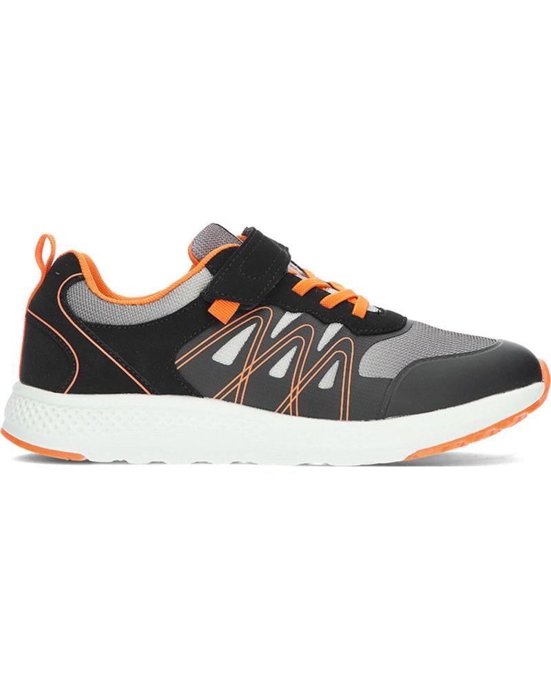 Sportivo per Bambino GARVALIN DEPORTIVA PARA NINO DE 241821B REJILLA NEGRO