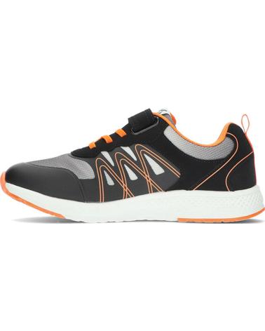 Sportivo per Bambino GARVALIN DEPORTIVA PARA NINO DE 241821B REJILLA NEGRO