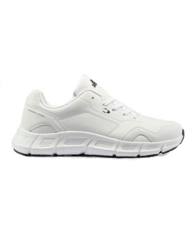 Man Trainers JOHN SMITH WAVE ANTIDESLIZANTE BLANCO ZAPATILLAS PARA HOMBRE - 40 VARIOS COLORES
