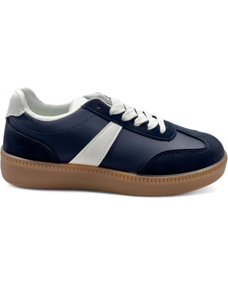 Esportes  de Mulher TIMBOS DEPORTIVA DE MUJER BLANCO CELESTE 130485 AZUL