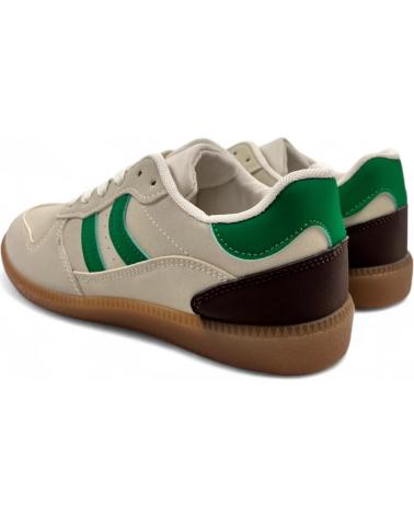Esportes  de Mulher TIMBOS DEPORTIVA DE MUJER BLANCO 130481 VERDE