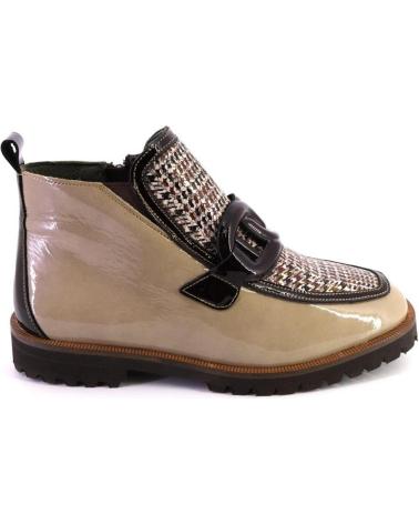 Stivaletti per Donna NIVAL ABBA TAUPE BOTINES DE MUJER BEIGE