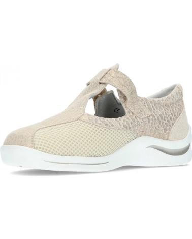 Schuhe für Damen CALZAMEDI ZAPATO DIABETICO 0766 BEIGE