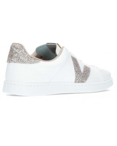 Esportes  de Mulher VICTORIA SNEAKERS GLITTER 1125188 SILVER