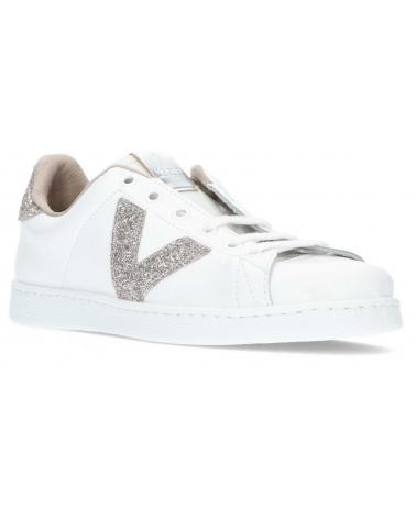 Esportes  de Mulher VICTORIA SNEAKERS GLITTER 1125188 SILVER