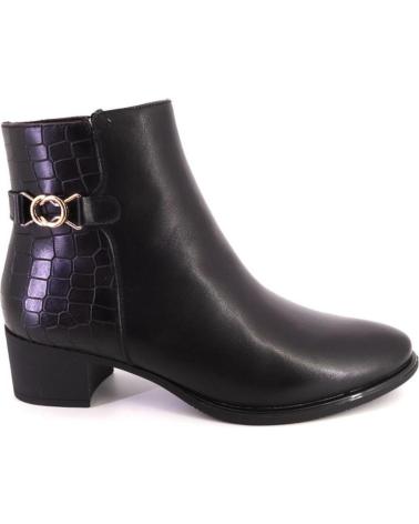 Woman Mid boots TREINTAS 4222 BOTINES DE MUJER PIEL NEGRO