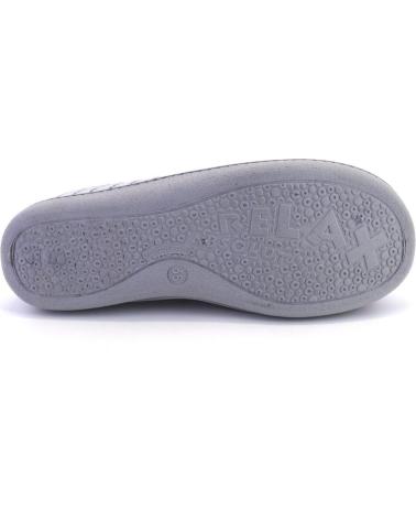 Hausschuhe für Damen PLUMAFLEX ROAL 12317 ZAPATILLAS DE CASA DE MUJER GRIS