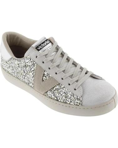 Woman Trainers VICTORIA SNEAKER GLITER PLATEADO
