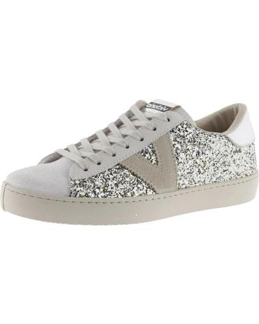Woman Trainers VICTORIA SNEAKER GLITER PLATEADO