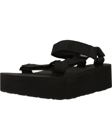 Sandalen für Damen TEVA SANDALIAS MUJER MODELO W FLATFORM UNIVERS COLOR NEGRO BLACK