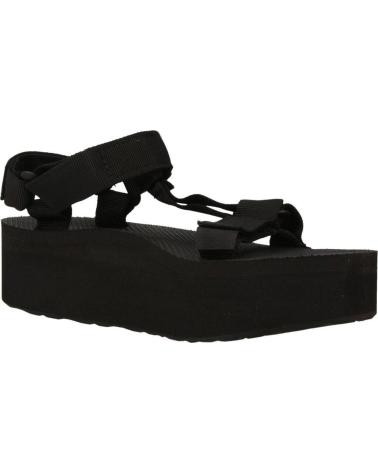 Sandalen für Damen TEVA SANDALIAS MUJER MODELO W FLATFORM UNIVERS COLOR NEGRO BLACK