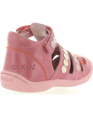Sandalias de Niña KICKERS 469680-10 GIFT 133 ROSE CORAIL