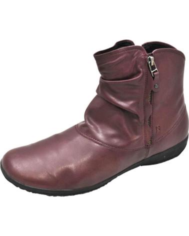 Woman Mid boots WESTLAND JOSEF SEIBEL 79724 NALY 24 BOTIN DE PIEL MUJER BORDO
