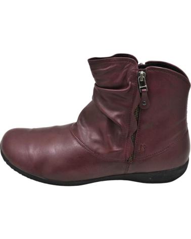 Woman Mid boots WESTLAND JOSEF SEIBEL 79724 NALY 24 BOTIN DE PIEL MUJER BORDO