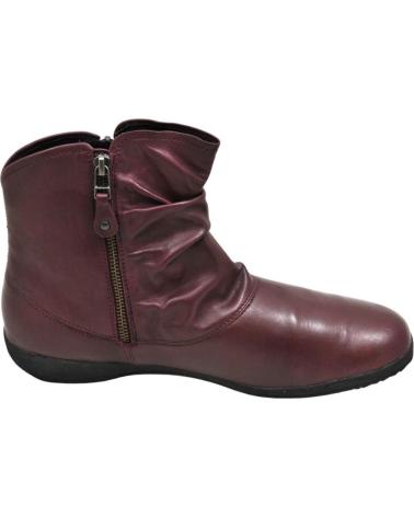 Woman Mid boots WESTLAND JOSEF SEIBEL 79724 NALY 24 BOTIN DE PIEL MUJER BORDO