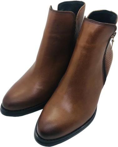 Woman Mid boots BAERCHI BOTIN PIEL MUJER 40184 CUERO