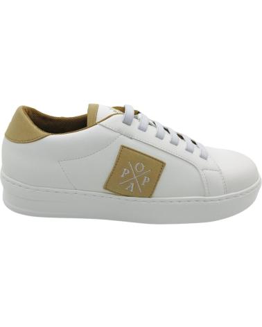 Sportivo per Donna POPA ZAPATILLA CASUAL MUJER MACERA NAPA DU10702010 BLANCO