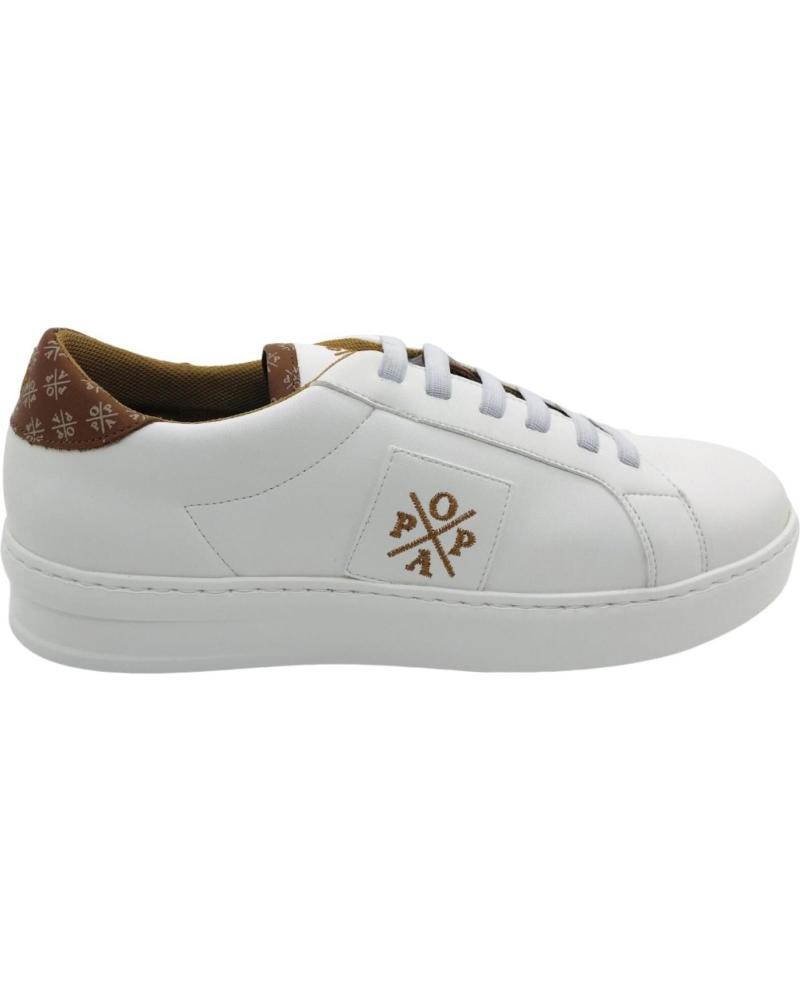 Sportivo per Uomo POPA ZAPATILLA CASUAL HOMBRE MACERA DU11001003 BLANCO