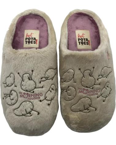 Hausschuhe-De-Mujer-GIOSEPPO-ZAPATILLA-CASA-MUJER-HOT-POTATOES-GUILFORD-73466-BEIG