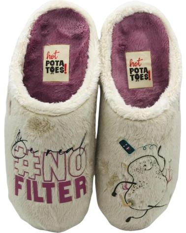 Hausschuhe für Damen GIOSEPPO ZAPATILLA CASA MUJER HOT POTATOES SHEBURNE 73468 BEIG