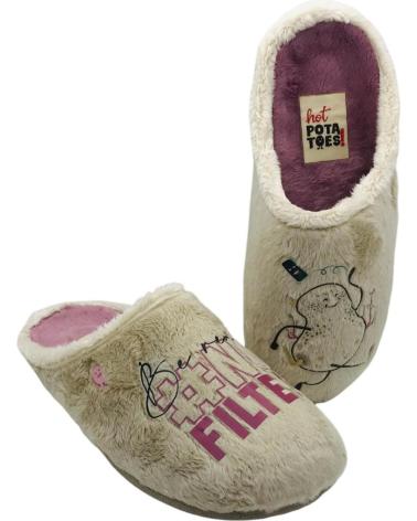 Hausschuhe für Damen GIOSEPPO ZAPATILLA CASA MUJER HOT POTATOES SHEBURNE 73468 BEIG